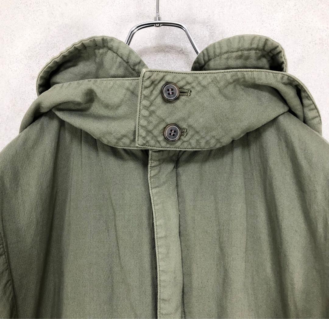 LIMI feu リミフゥ ミリタリーコート カーキ