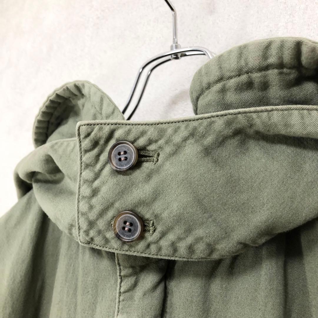 LIMI feu リミフゥ ミリタリーコート カーキ