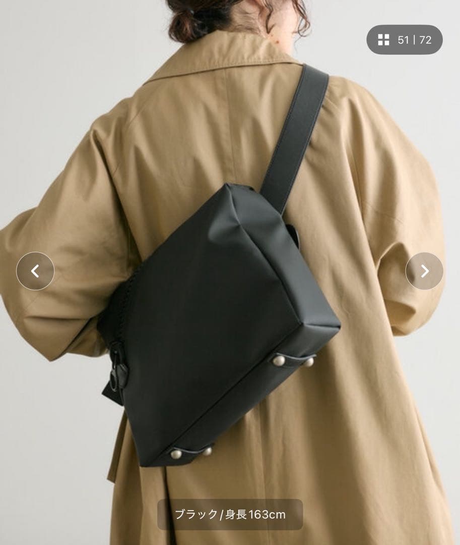 kawa-kawa earコラボ　15bisボディバッグ　ショルダーバッグ