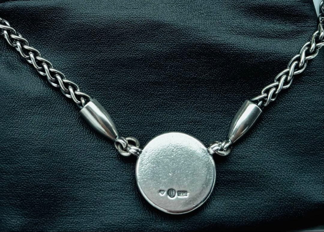 Indian Jewel/Vintage Blackラブラドライト ネックレス