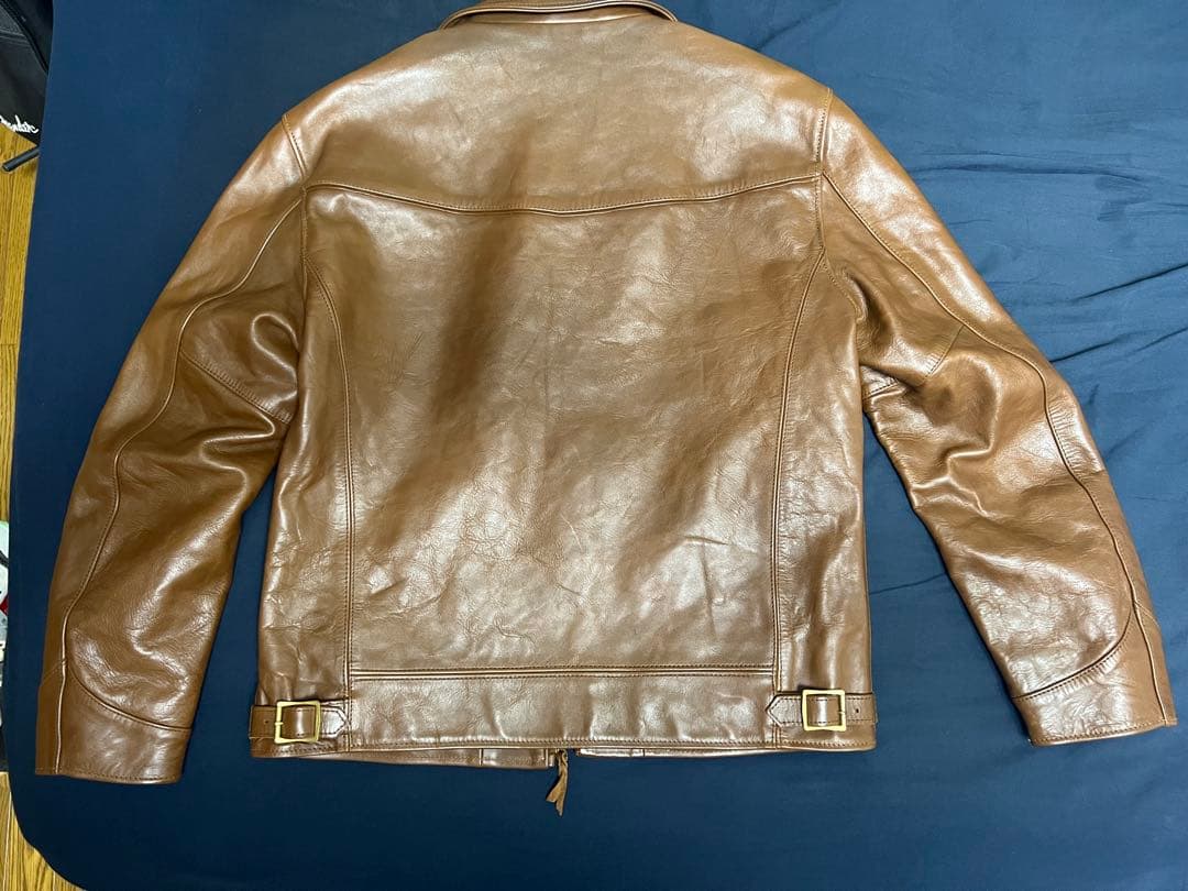 THE FLAT HEAD シングルライダースジャケット　サイズ42