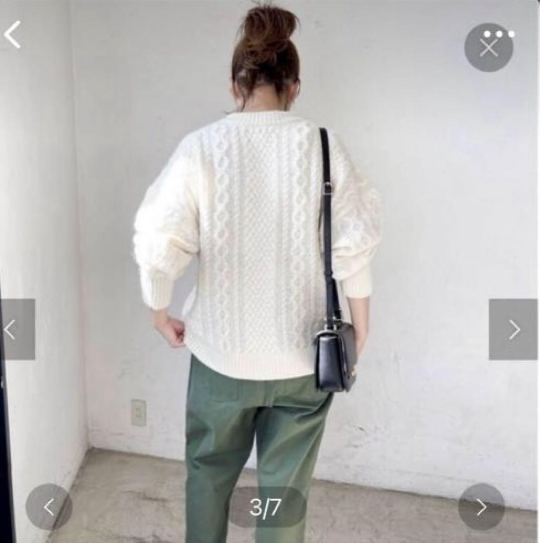 hm様　Spick&Span ハミルトンケーブルカーディガン