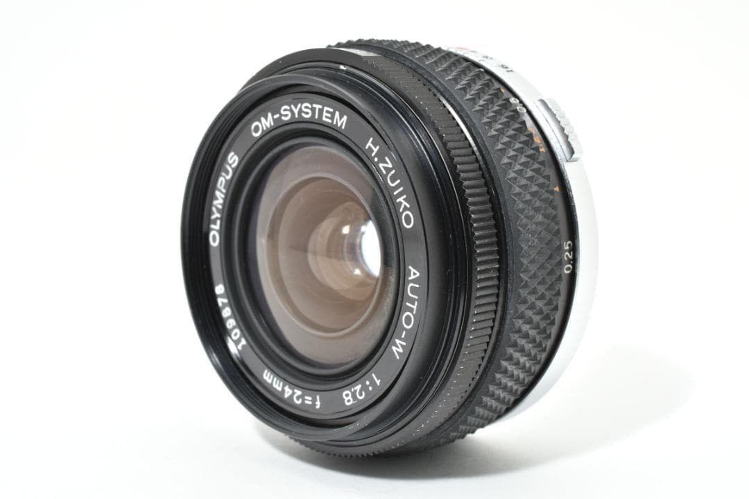OLYMPUS H.ZUIKO AUTO- W 24mm F2.8 広角レンズ