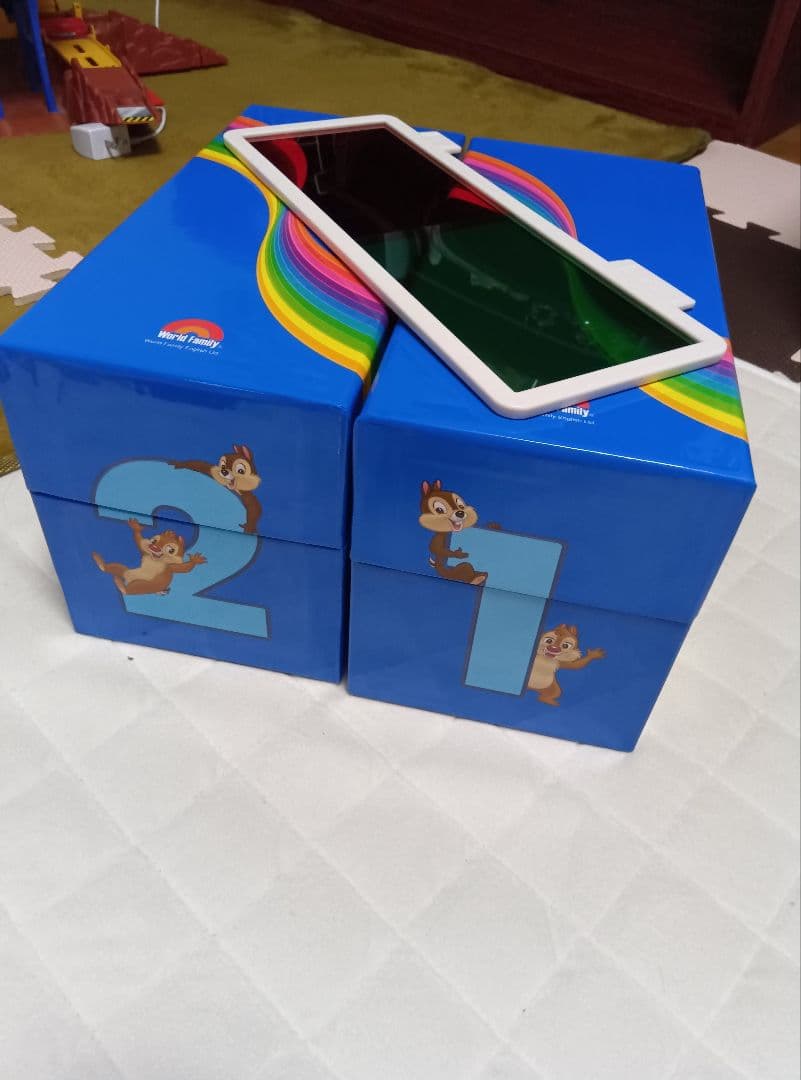 知育玩具 Disney World of English Talkalong Cards