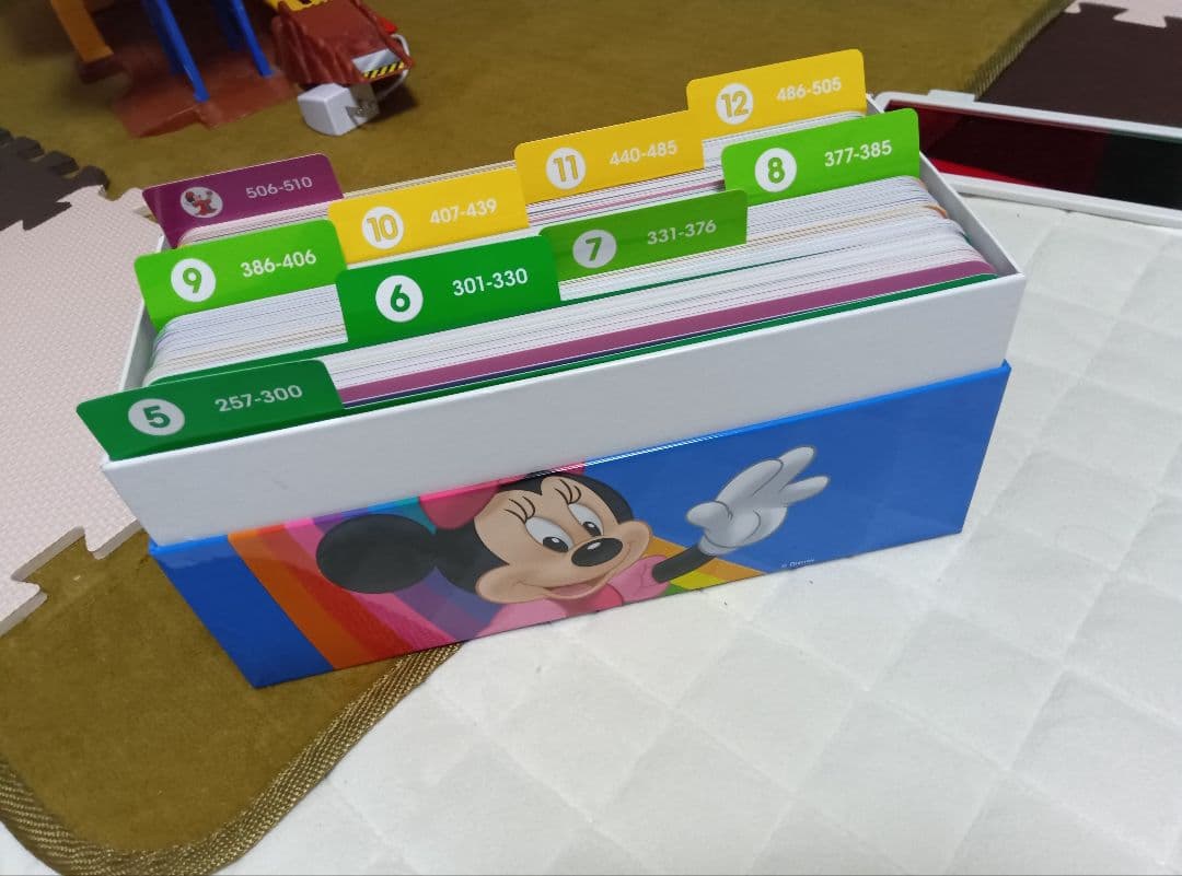 知育玩具 Disney World of English Talkalong Cards