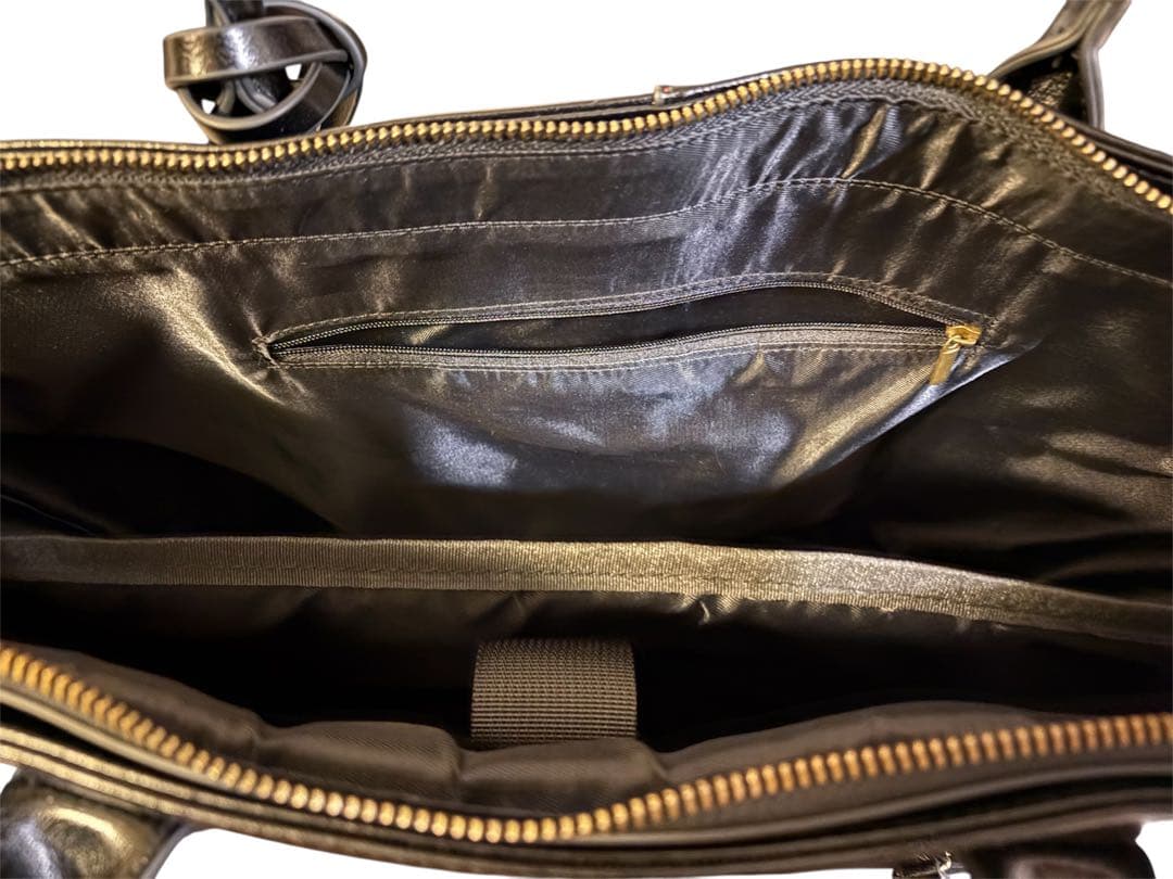 UYBAG 天然革ビジネストートバッグ