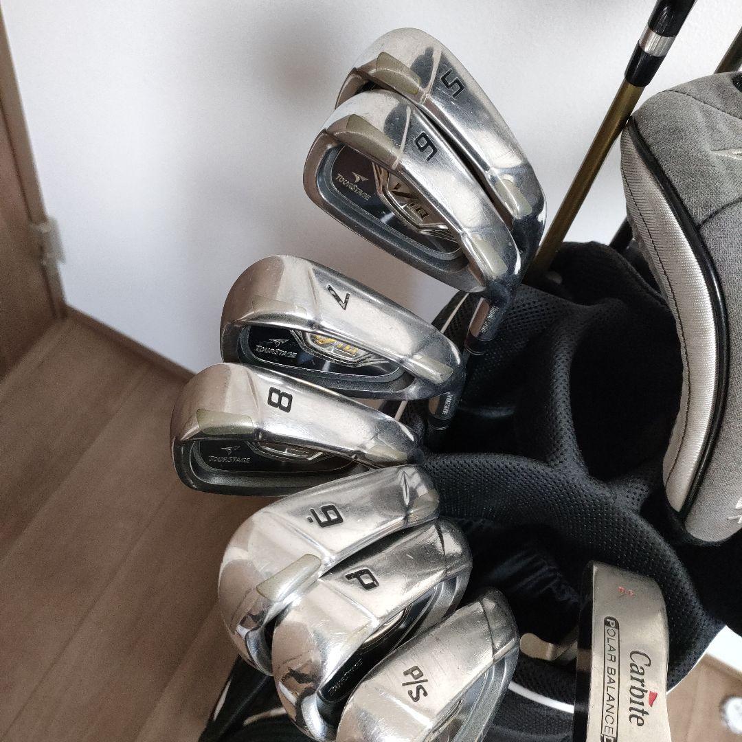 メンズゴルフクラブセット YAMAHA BRIDGESTONE 12本セット