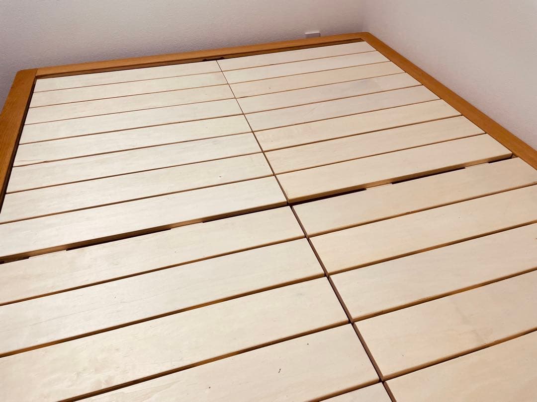 はるか様【無印良品】ベッドフレーム ダブルサイズ 【手渡し 東京都 杉並】