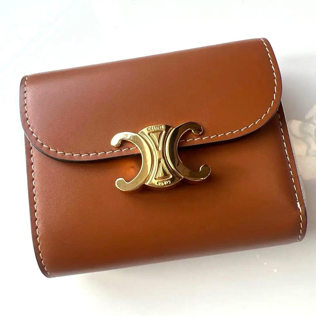 CELINE トリオンフ 三つ折り財布　正規品