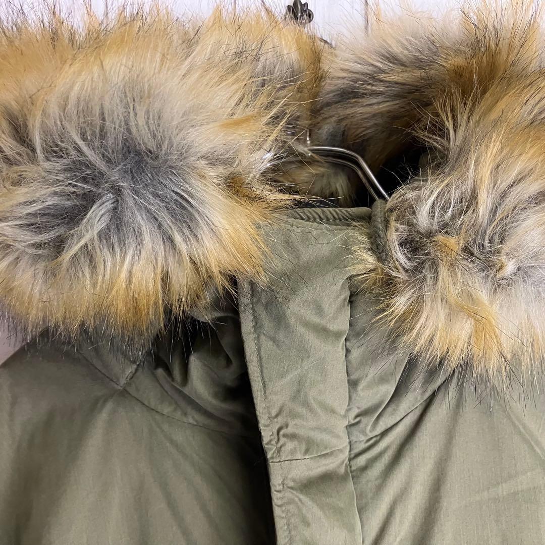 専用【極美品】AVIREX アビレックス　フード　ファー　モッズコートカーキ L