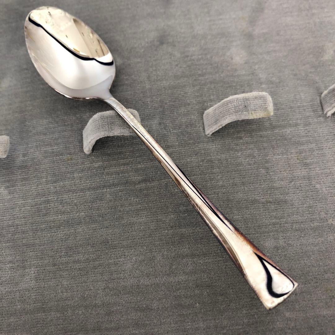 未使用　ラッキーウッド　SILVER950 スプーン5本　純銀製　シルバー950