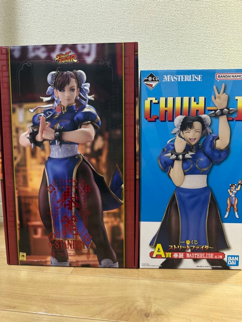 マックスファクトリー 一番くじストリートファイター 春麗フィギュア 2体セット
