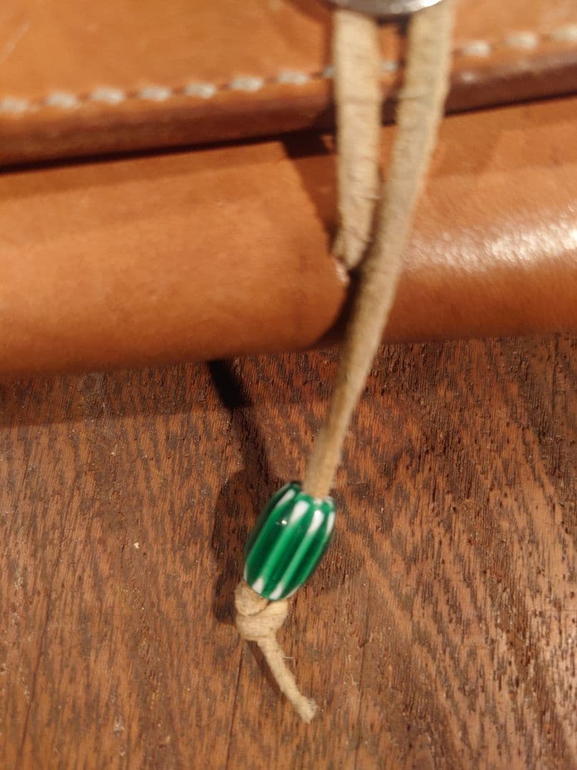 サドルレザー長財布　TADY＆KINGのコンチョ付き