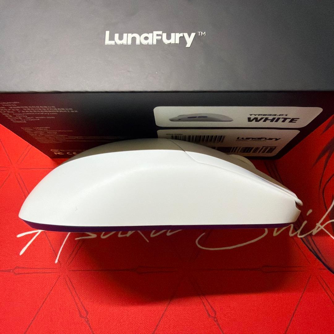 Lunafury Type33/Luna33 White ゲーミングマウス