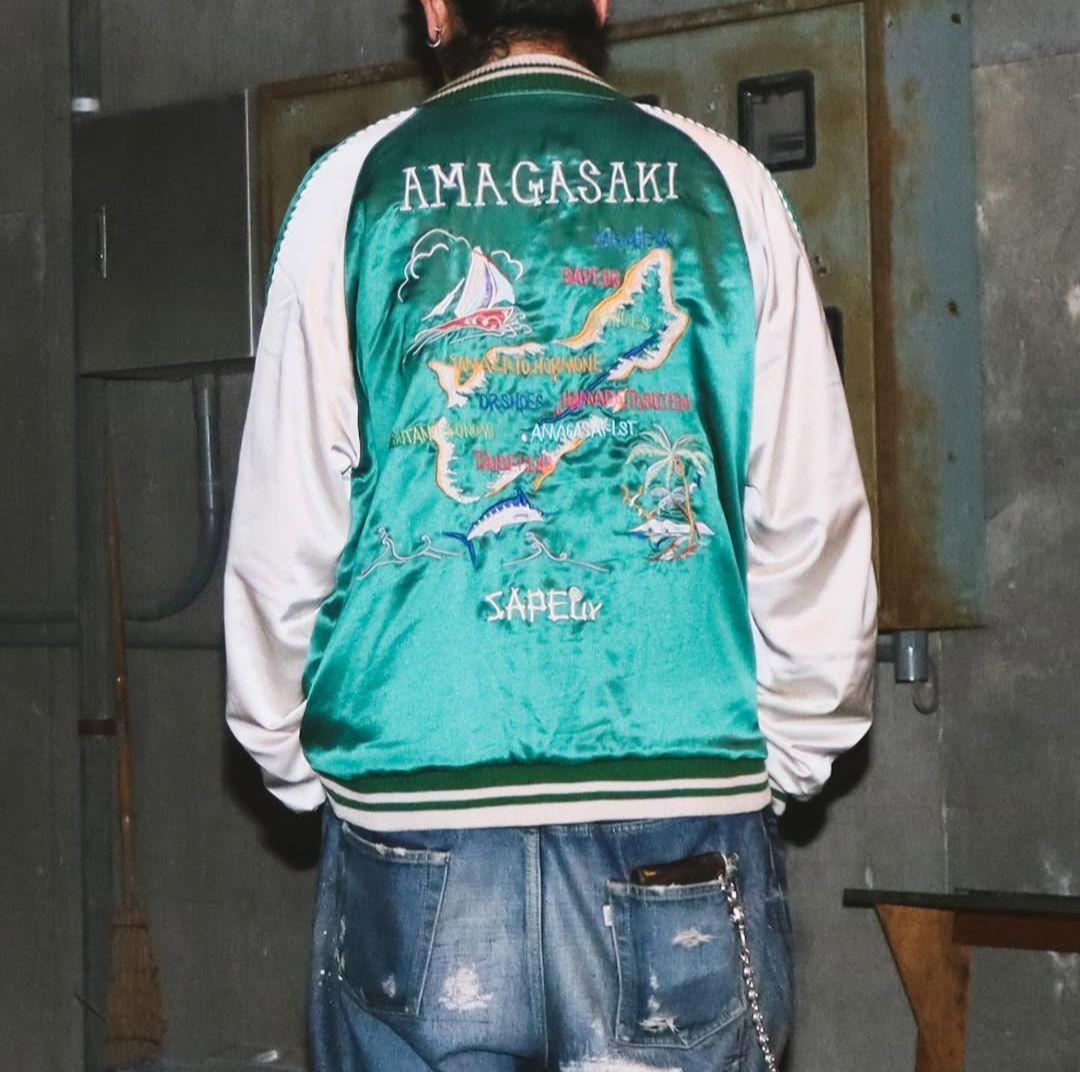 SAPEur サプール 浜田雅功 アマジャン リバーシブル XL