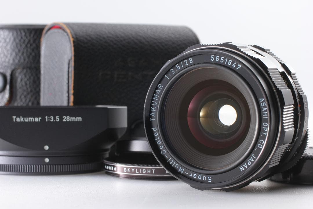 ペンタックス SMC タクマー 28mm F/3.5 広角レンズ l4221