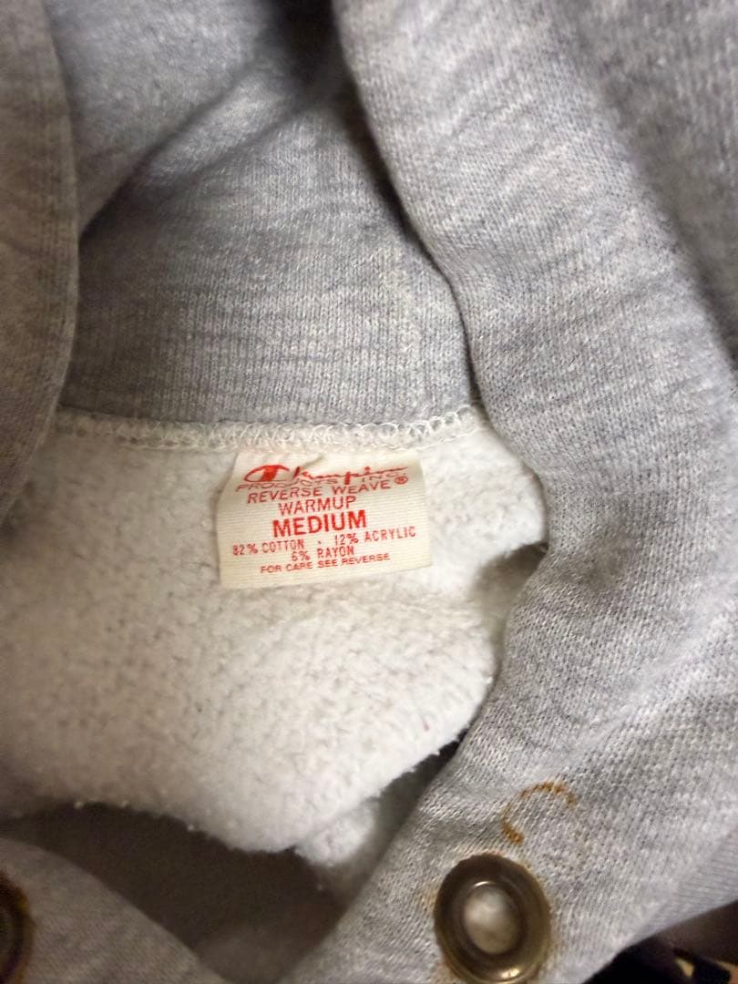 ビ*イ様 Championリバースウィーブ 70s navy 軍モノ赤タグ