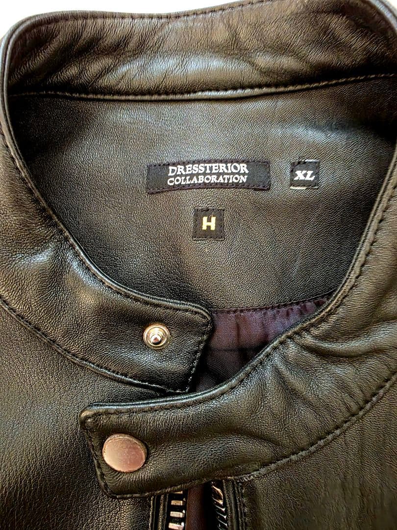 Z*a様 干場義雅×DRESSTERIOR レザーライダースジャケット 極美品