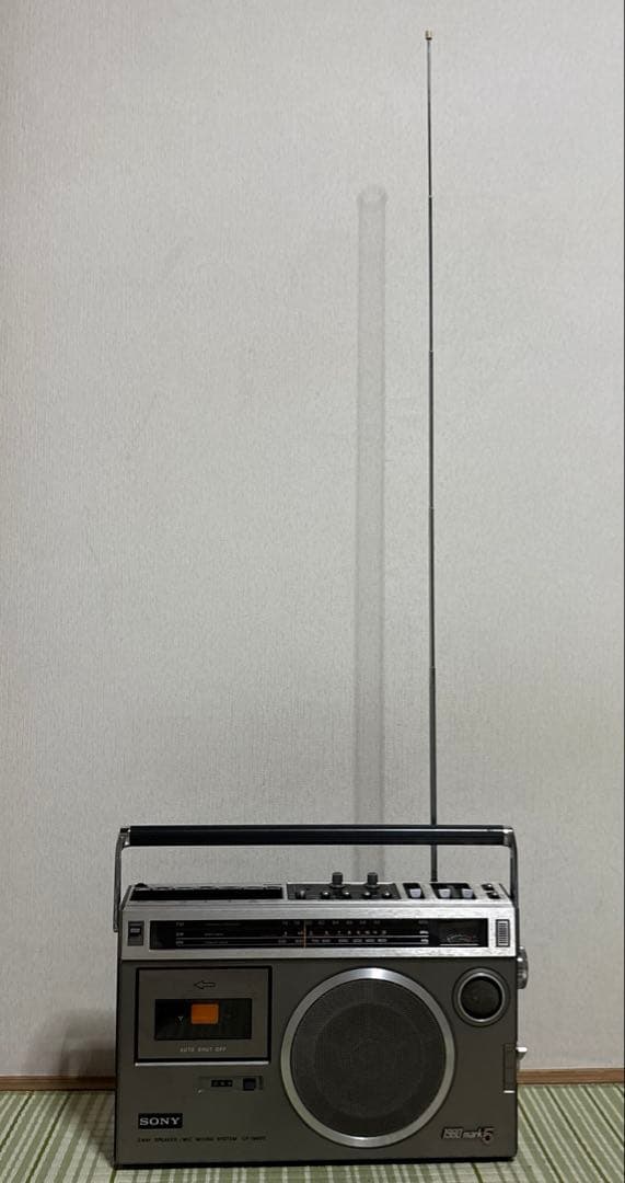 ソニー SONY カセットコーダー ラジカセ CF-1980V 3バンド　レトロ