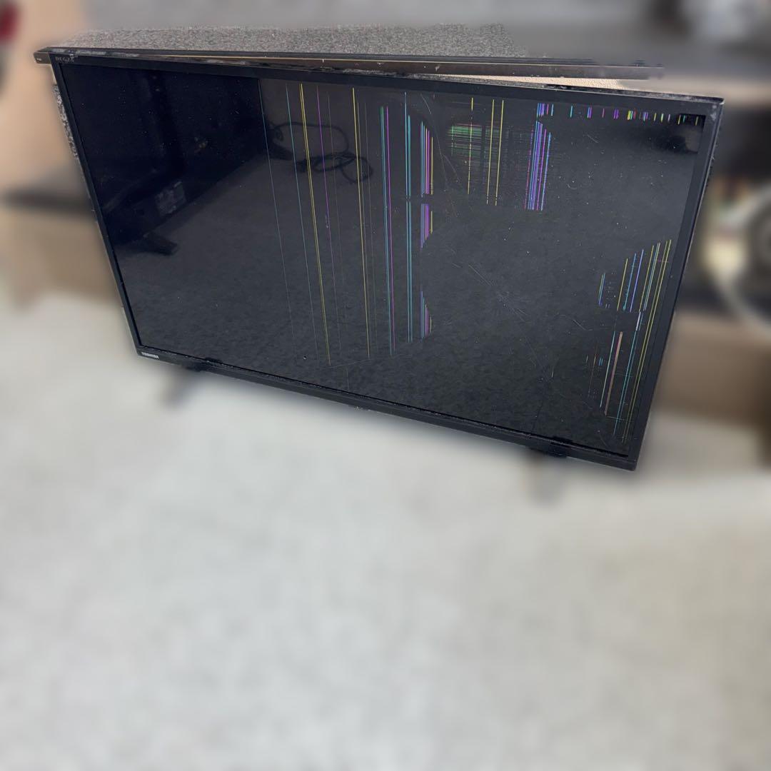 東芝　REGZA 32V34　3台　ジャンク 画面割れ