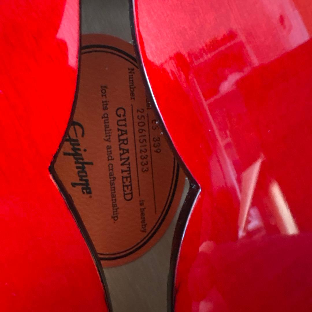 Epiphone エピフォンES-339 Cherry