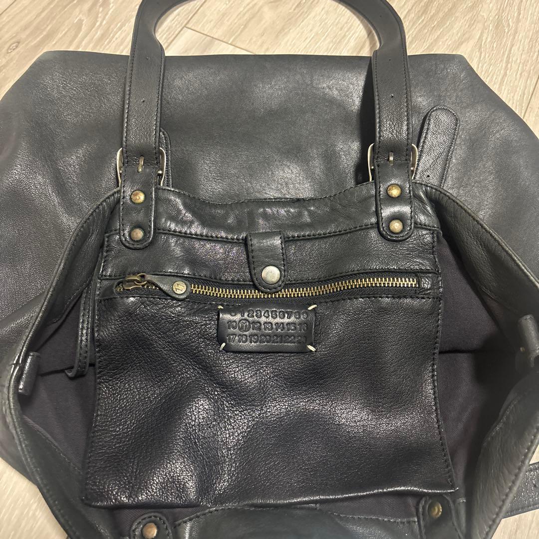 Masion Margiela レザートートバック
