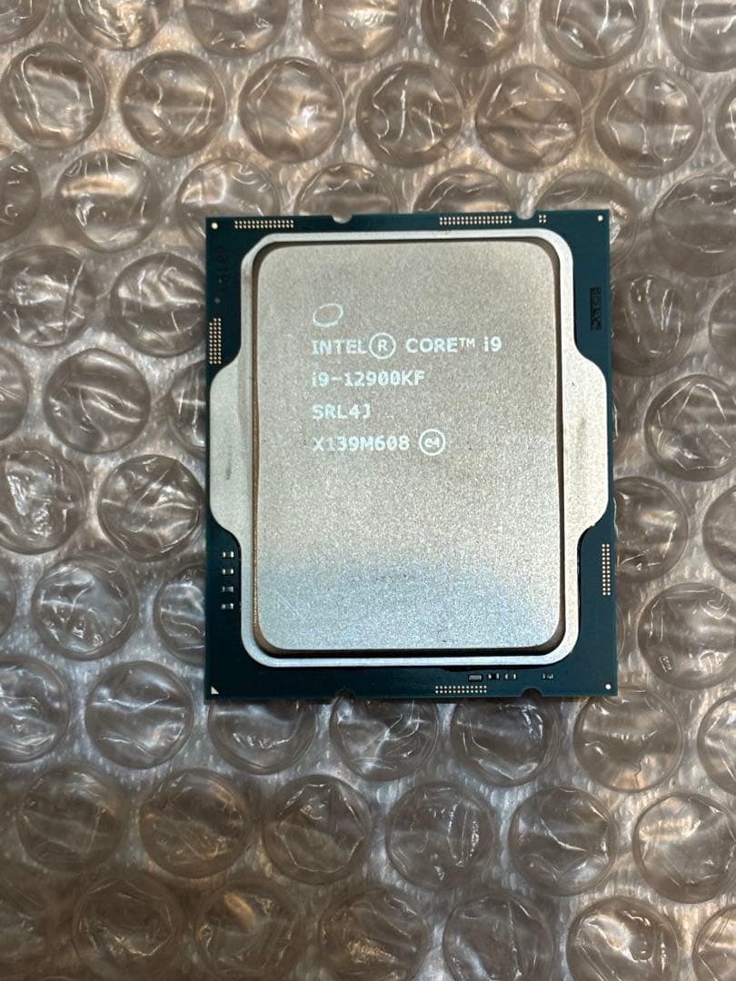 Intel Core i9 12900KF CPU SRL4J 動作確認済み