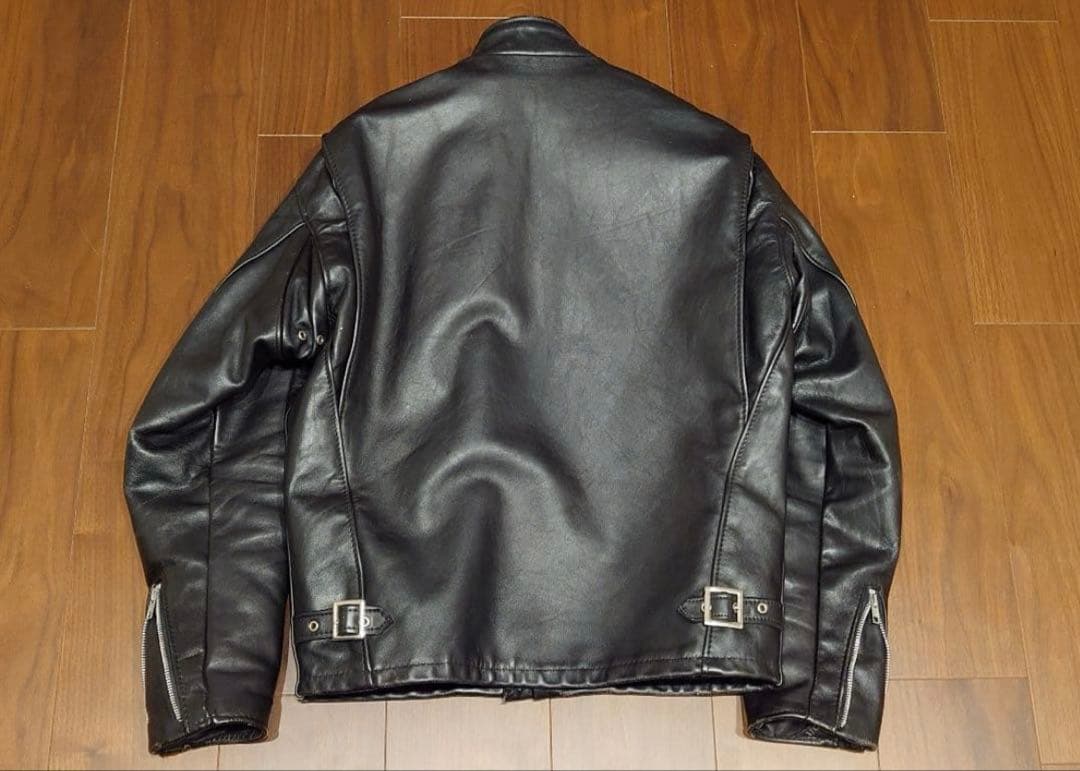 美品　schott641 40インチ　シングルライダース　インナーボア付