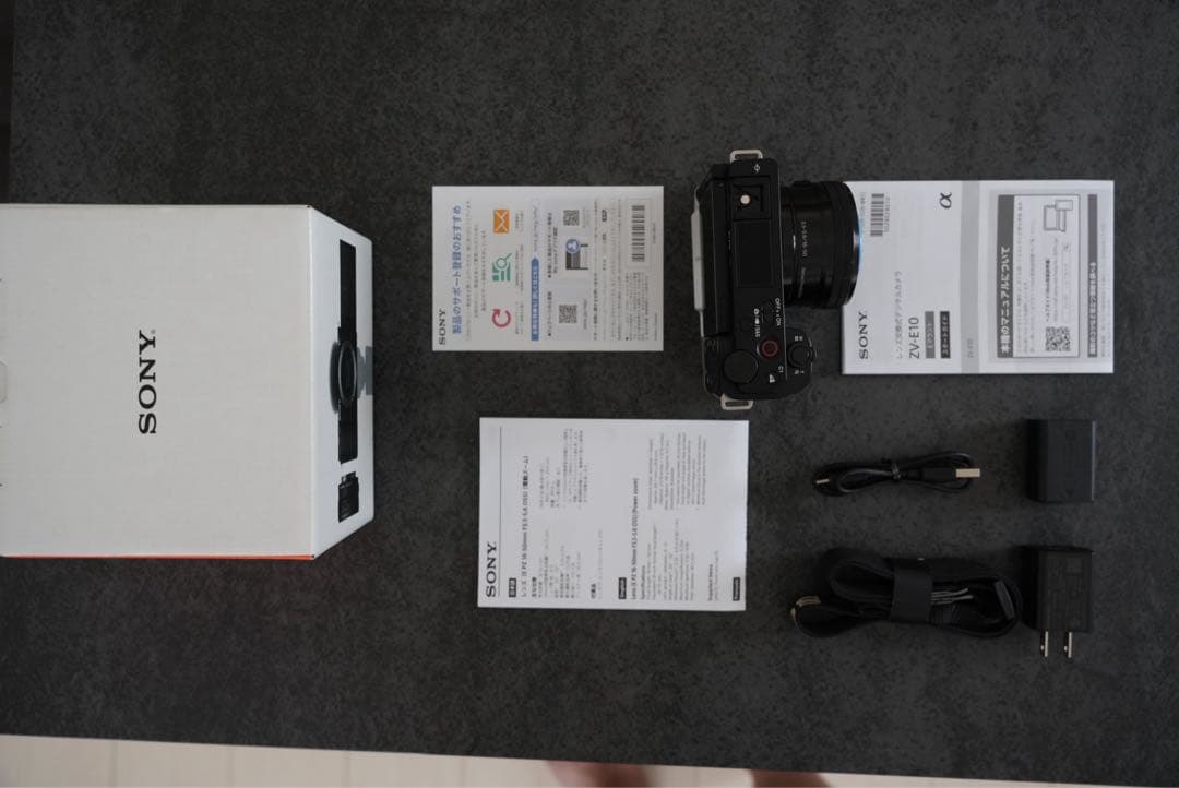 SONY ZV-E10L パワーズームレンズキット ブラック