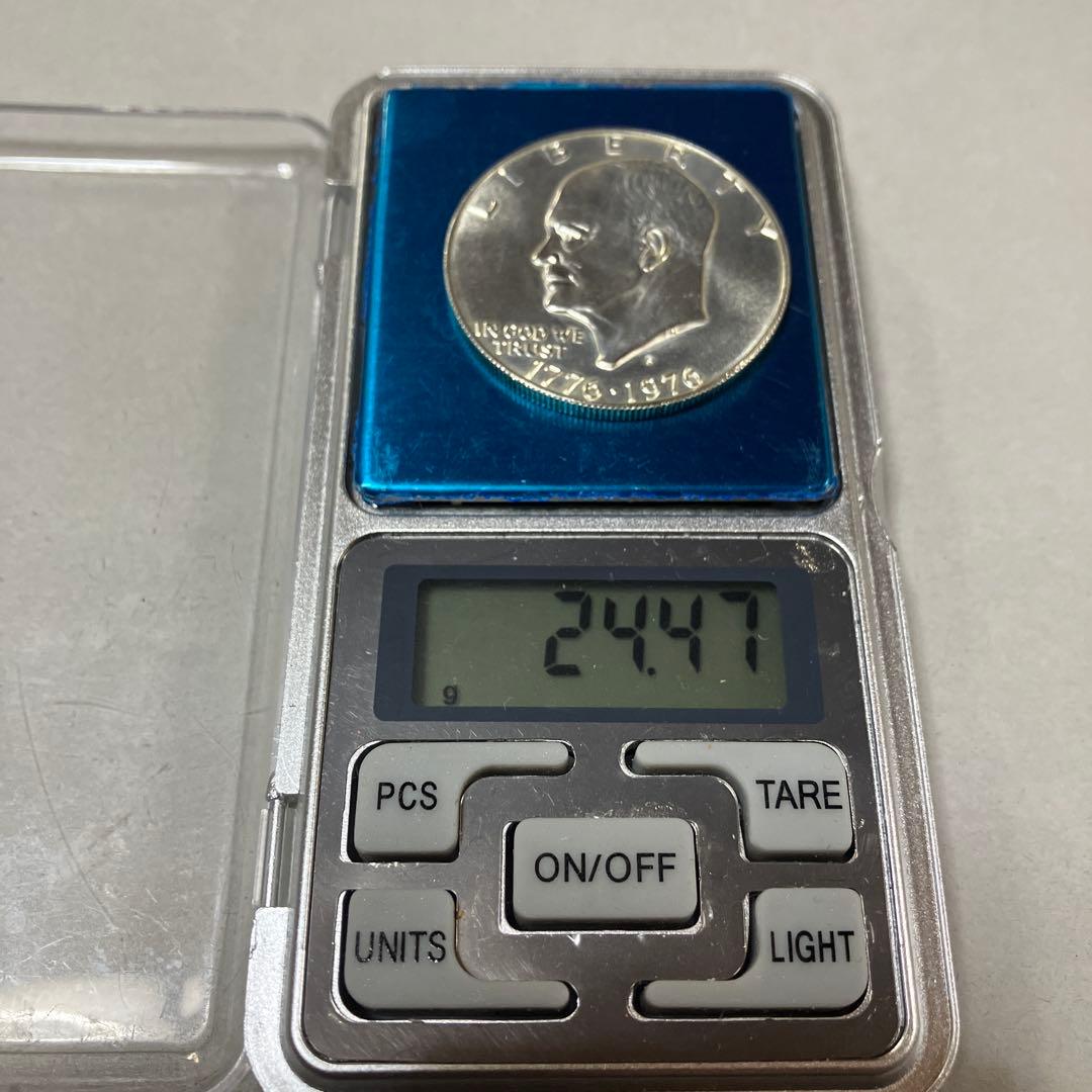 アメリカ　アイゼンハワー 1ドル　古銭　200周年　銀貨　slv400