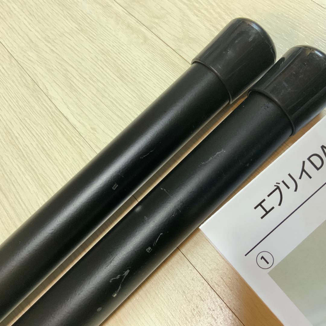 [中古品]DA17W・DA17V サイドバー&凸スライドバー2本 マットブラック