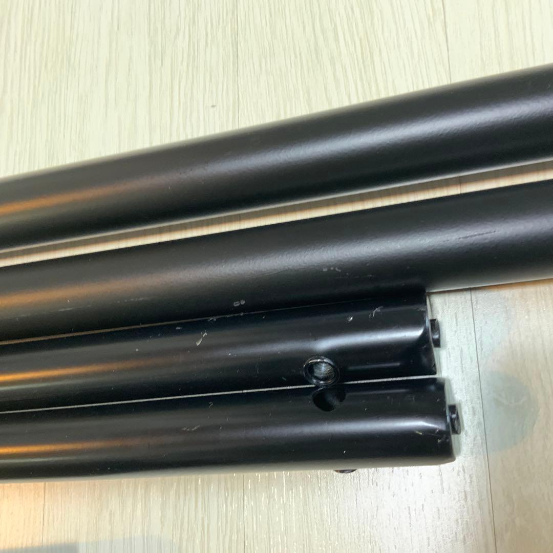 [中古品]DA17W・DA17V サイドバー&凸スライドバー2本 マットブラック