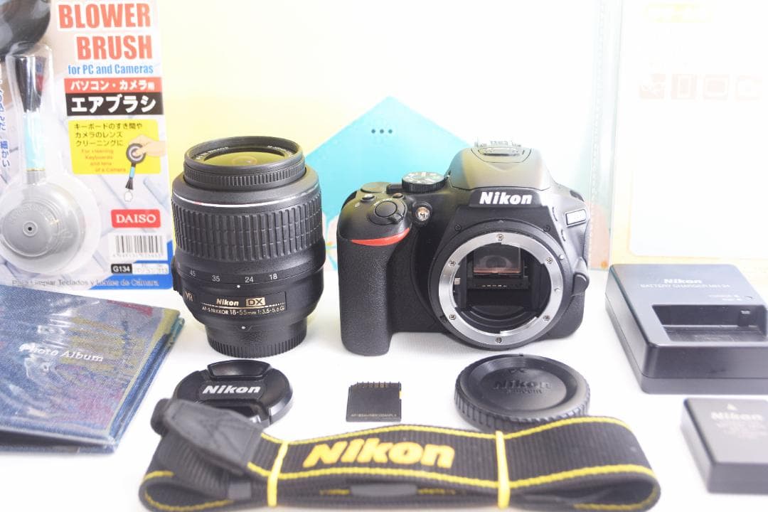 スマホ転送機能付☆Nikon D5600☆シリーズ最新&新型レンズセット