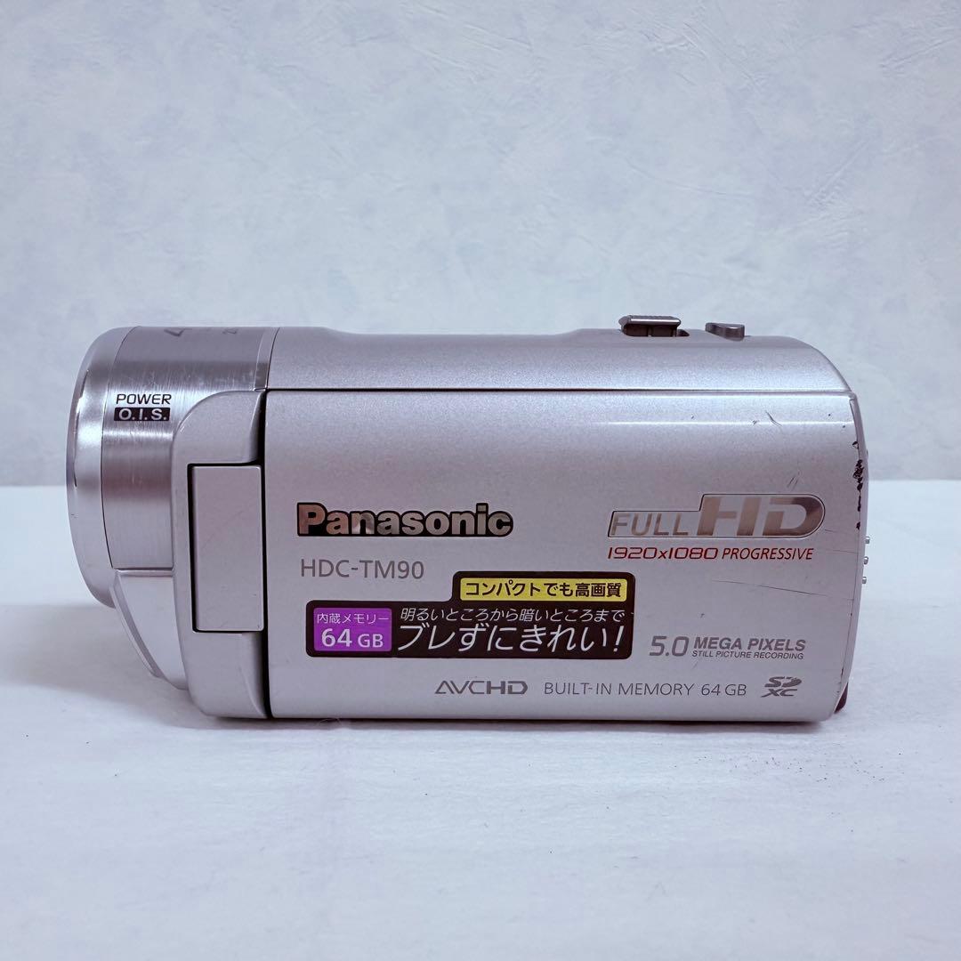 Panasonic HDC-TM90 64GB内蔵メモリー 付属品多数 シルバー