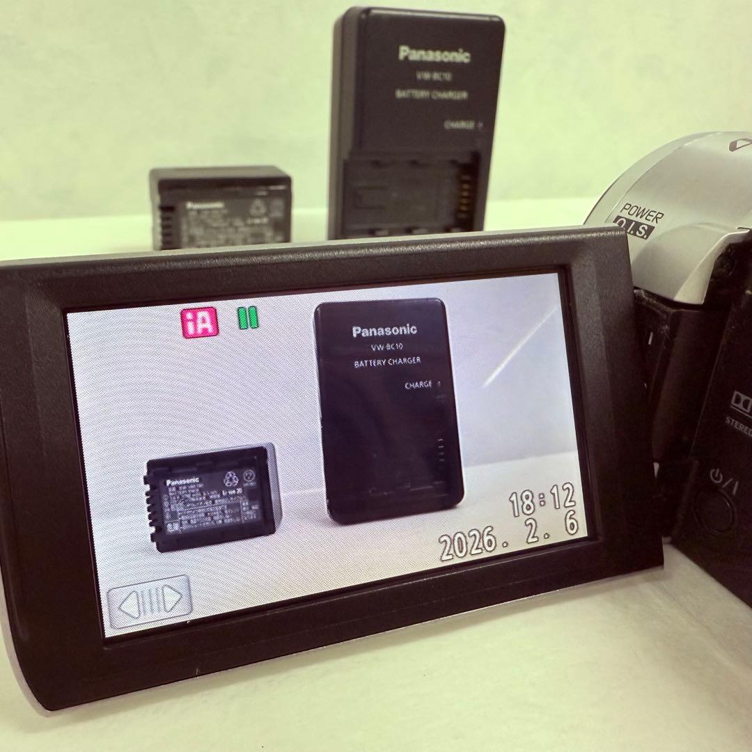 Panasonic HDC-TM90 64GB内蔵メモリー 付属品多数 シルバー