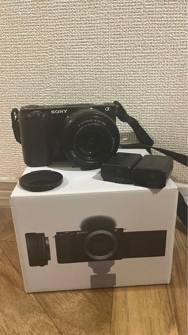 Sony ZV-E10 ミラーレスカメラ 本体　バッテリー2個セット