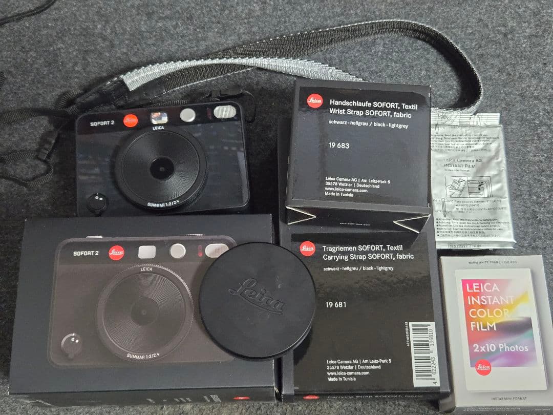 ライカ Leica ゾフォート2 SOFORT2 ブラック