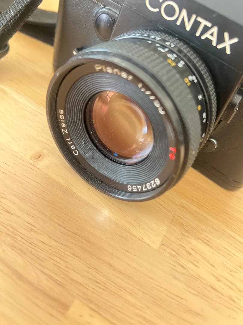フィルムカメラ CONTAX RTS + Zeiss Planar 50mm F1.7 T*