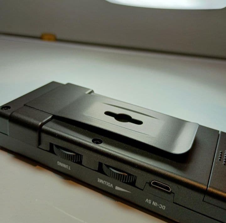 TECSUN DSPラジオ PL-368　動作品。　SSB受信対応です