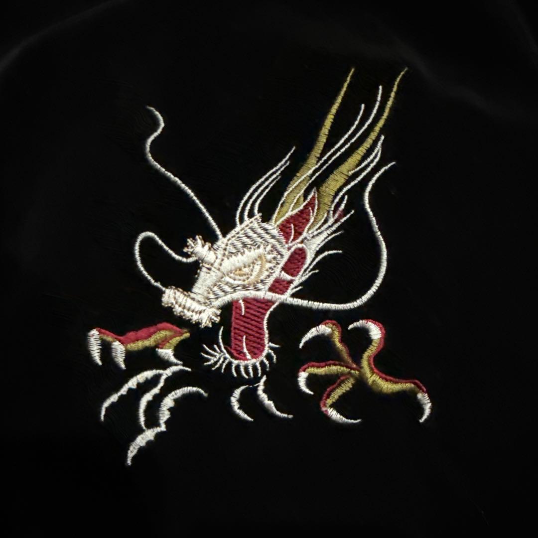 ゆう　TDR スカジャン　別珍　vintage ベロア生地