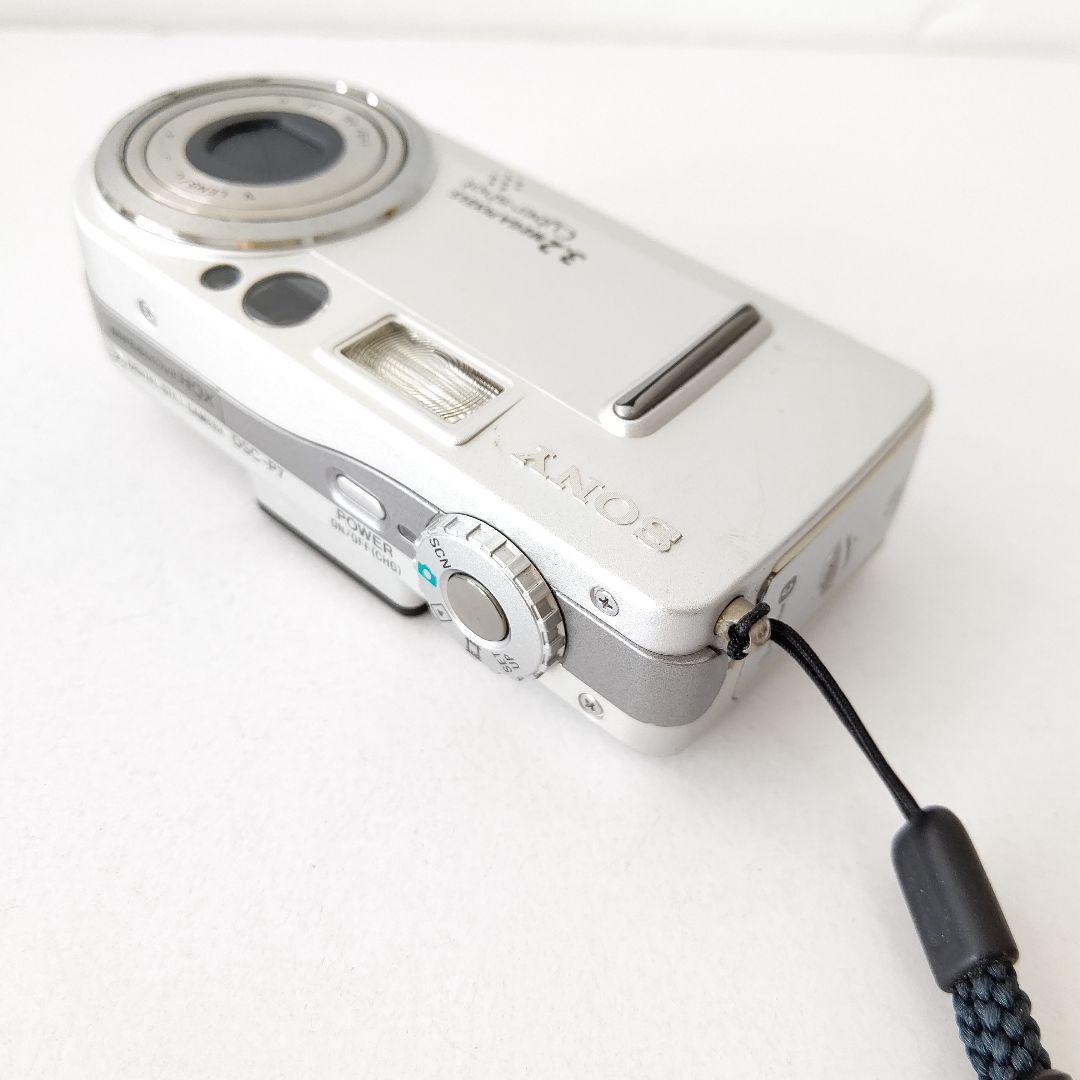 ソニー　サイバーショット　デジタルカメラ　DSC-P7 美品　コンデジ　レトロ