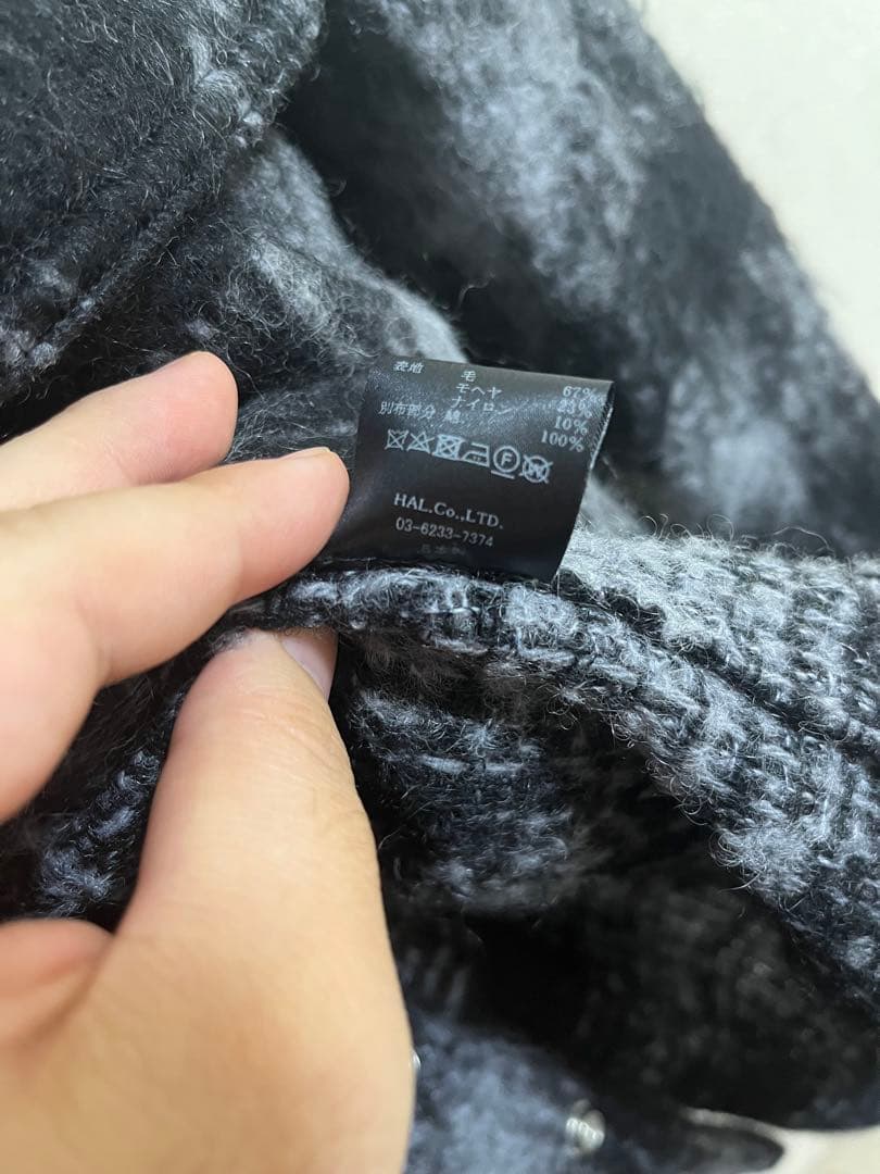 【祝日限定値下げ】カタリスト　モヘヤチェックシャツ　cvtvlist