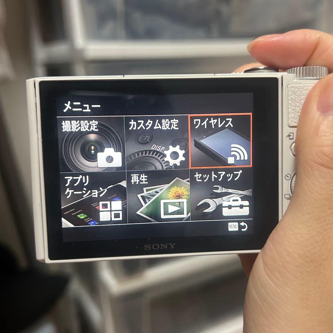 SONY Cyber-shot DSC-WX500 コンパクトデジタルカメラ　白