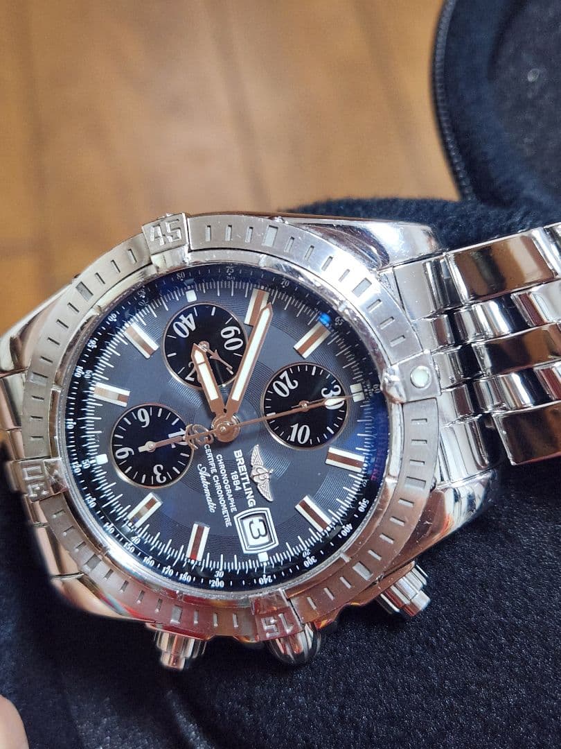 YH Japan Blanc 　Breitling クロノグラフ