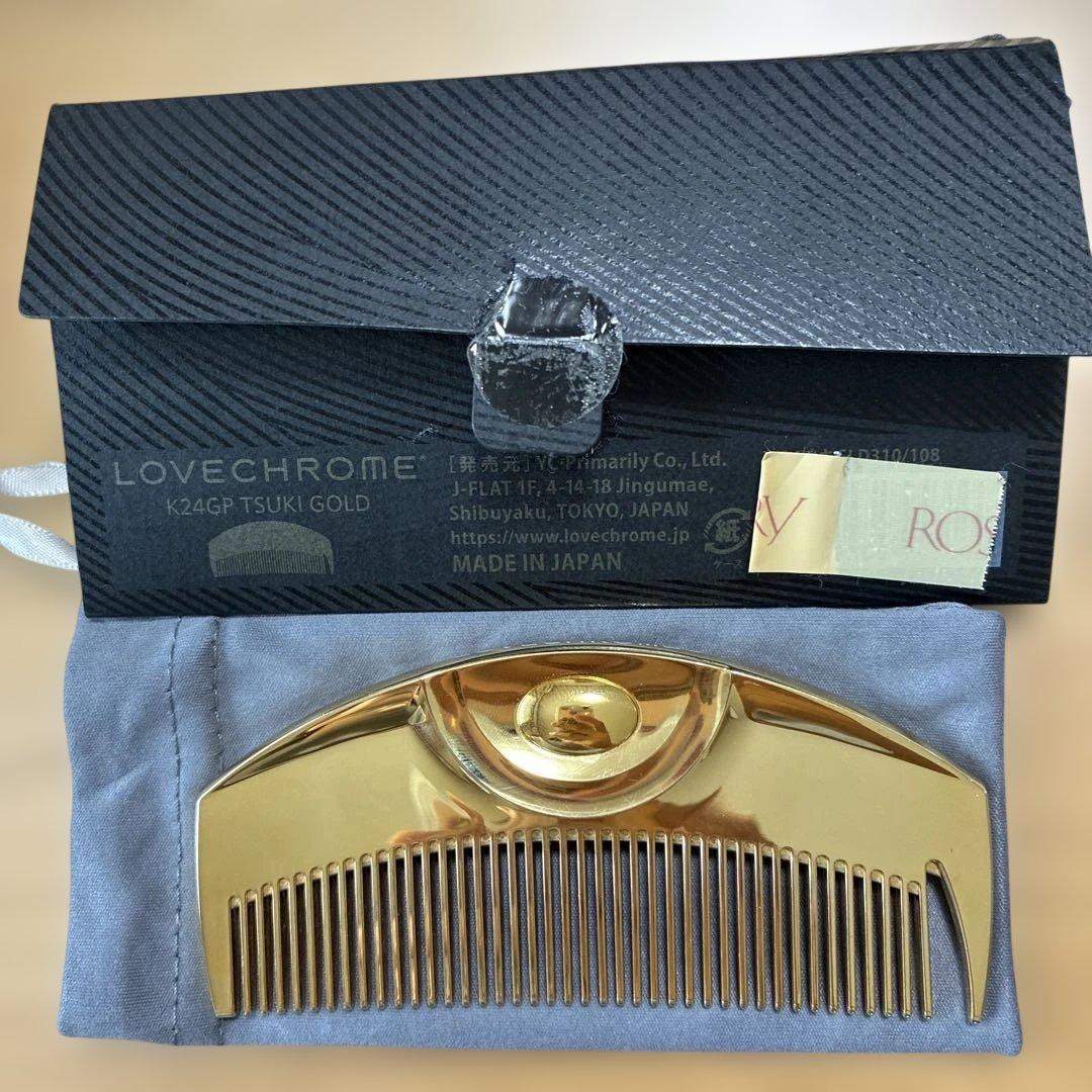 LOVECHROME K24GP TSUKI GOLD コーム