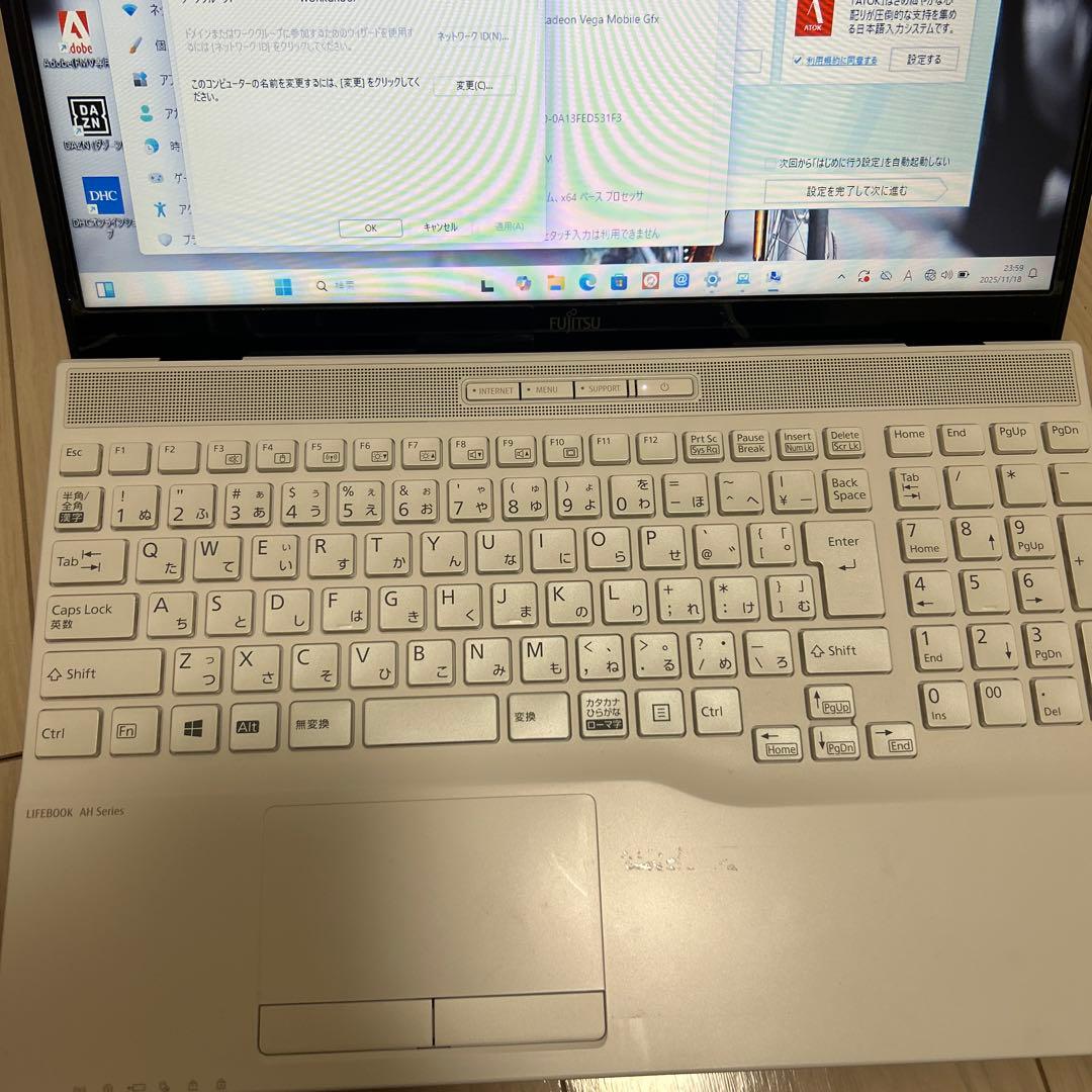 Fujitsu LAPTOP-EK9DSF5A ノートPC