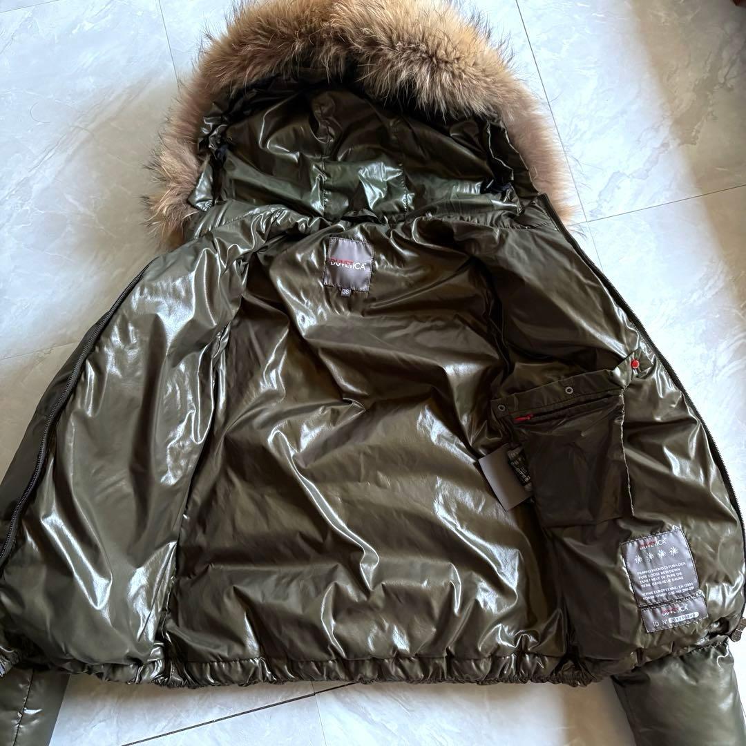 DUVETICA Adhara ダウンジャケット ファー付 38