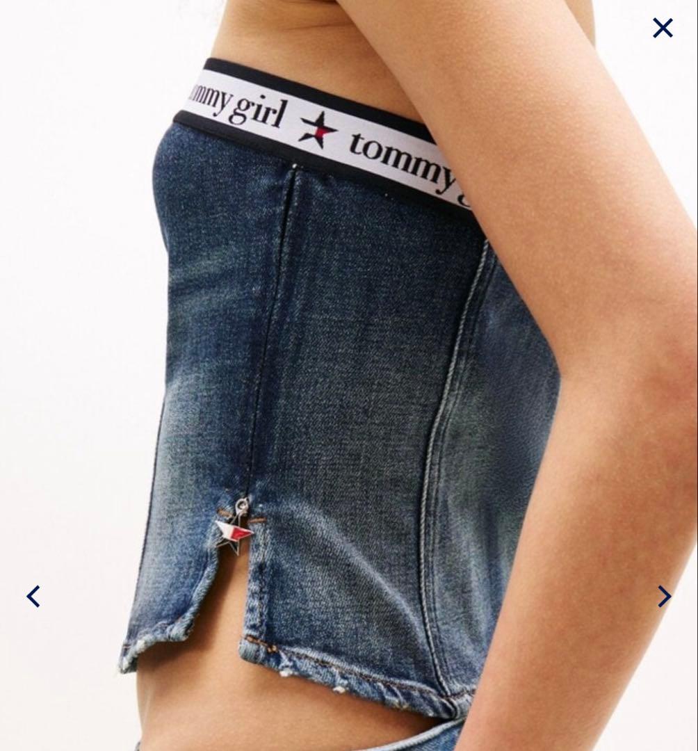 新品未使用  jeans  Girl デニムチューブトップ