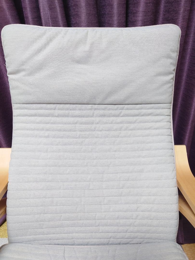 イケア IKEA ポエング ロッキングチェア オットマンセット