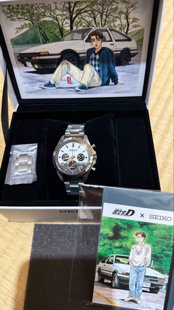 頭文字D（イニシャルD） × SEIKO　コラボウォッチ